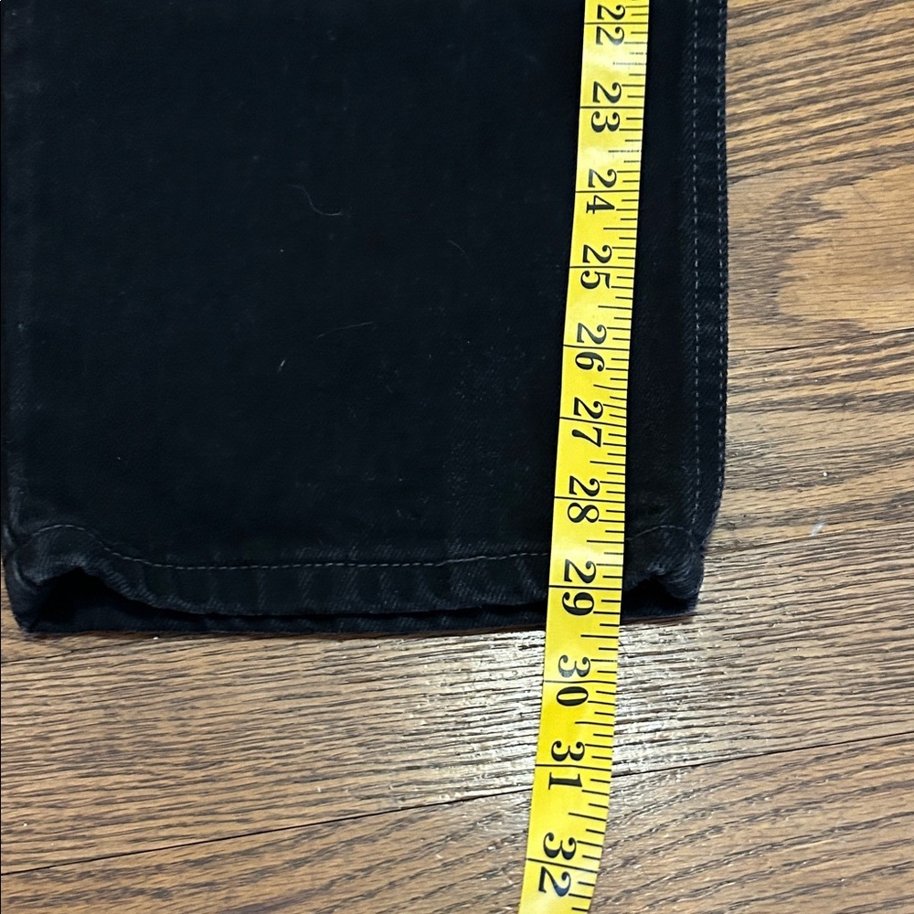 Vintage Levi’s 550 Relaxed Fit Jeans 34x30 Black Blank Tab - Picture 13 of 16
